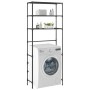Estantería de 3 niveles sobre lavadora negro 69x28x169 cm de vidaXL, Toalleros - Ref: Foro24-288330, Precio: 23,95 €, Descuen...