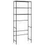 Estantería de 3 niveles sobre lavadora negro 69x28x169 cm de vidaXL, Toalleros - Ref: Foro24-288330, Precio: 23,95 €, Descuen...