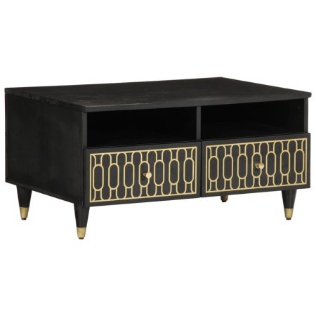 Mesa de centro de madera maciza mango 80x54x40 cm en Mesas de centro | Comprar online en Foro24