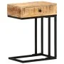 Mesa auxiliar forma de U madera maciza de mango 45x30x61 cm de vidaXL, Mesas auxiliares - Ref: Foro24-289091, Precio: 81,41 €...