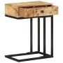 U-förmiger Beistelltisch aus massivem Mangoholz 45x30x61 cm von vidaXL, Seitentische - Ref: Foro24-289091, Preis: 81,41 €, Ra...