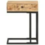 Mesa auxiliar forma de U madera maciza de mango 45x30x61 cm de vidaXL, Mesas auxiliares - Ref: Foro24-289091, Precio: 81,41 €...