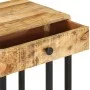 Mesa auxiliar forma de U madera maciza de mango 45x30x61 cm de vidaXL, Mesas auxiliares - Ref: Foro24-289091, Precio: 81,41 €...