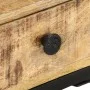 Mesa auxiliar forma de U madera maciza de mango 45x30x61 cm de vidaXL, Mesas auxiliares - Ref: Foro24-289091, Precio: 81,41 €...
