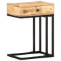 Solid mango wood U-shaped side table 45x30x61 cm by vidaXL, Side tables - Ref: Foro24-289091, Price: 83,10 €, Discount: %