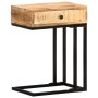 U-förmiger Beistelltisch aus massivem Mangoholz 45x30x61 cm von vidaXL, Seitentische - Ref: Foro24-289091, Preis: 83,10 €, Ra...