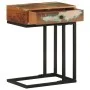 U-shaped side table solid recycled wood 45x30x61 cm by vidaXL, Side tables - Ref: Foro24-289092, Price: 78,05 €, Discount: %