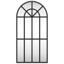 Espejo de pared arco de hierro negro 30x60 cm