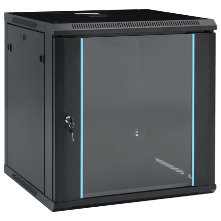 Wall network cabinet 12U 19" IP20 600x600x640 mm by vidaXL, Network storage systems - Ref: Foro24-30167, Price: 118,99 €, Dis...