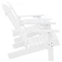 Adirondack garden chairs and solid white fir wood table by vidaXL, Garden chairs - Ref: Foro24-310067, Price: 136,43 €, Disco...