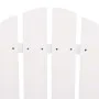 Adirondack garden chairs and solid white fir wood table by vidaXL, Garden chairs - Ref: Foro24-310067, Price: 136,43 €, Disco...