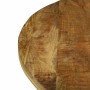 Mesa de Comedor 160 x 160 x 76 cm Madera de mango rugosa
