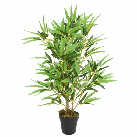 Árbol de bambú artificial con 368 hojas verde 80 cm