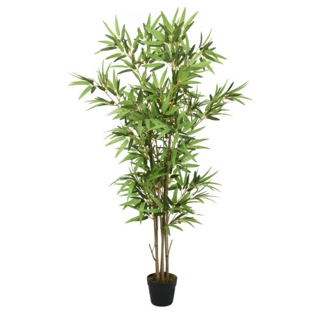 Árbol de bambú artificial con 828 hojas verde 150 cm