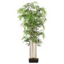 Árbol de bambú artificial con 1650 hojas verde 180 cm