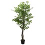 Árbol ficus artificial 630 hojas verde 120 cm