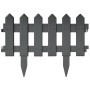 Garden edging 25 units PP anthracite 10 m by vidaXL, Garden edging and edging - Ref: Foro24-314683, Price: 37,75 €, Discount: %