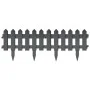 Garden edging 25 units PP anthracite 10 m by vidaXL, Garden edging and edging - Ref: Foro24-314683, Price: 68,85 €, Discount: %