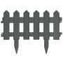 Garden edging 25 units PP anthracite 10 m by vidaXL, Garden edging and edging - Ref: Foro24-314683, Price: 37,75 €, Discount: %