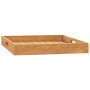 Tablett aus massivem Teakholz, 50 x 50 cm von vidaXL, Servierplatten - Ref: Foro24-315457, Preis: 60,38 €, Rabatt: %