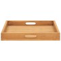 Tablett aus massivem Teakholz, 50 x 50 cm von vidaXL, Servierplatten - Ref: Foro24-315457, Preis: 60,38 €, Rabatt: %