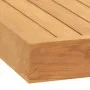 Bandeja de madera de teca maciza 50x50 cm de vidaXL, Fuentes para servir - Ref: Foro24-315457, Precio: 57,02 €, Descuento: %