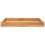 Solid teak wood tray 60x60 cm by vidaXL, Serving platters - Ref: Foro24-315458, Price: 63,04 €, Discount: %