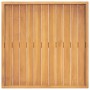Tablett aus massivem Teakholz 60x60 cm von vidaXL, Servierplatten - Ref: Foro24-315458, Preis: 77,10 €, Rabatt: %