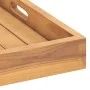 Tablett aus massivem Teakholz 60x60 cm von vidaXL, Servierplatten - Ref: Foro24-315458, Preis: 63,04 €, Rabatt: %