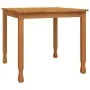 Mesa de comedor de jardín madera maciza de teca 85x85x75 cm de vidaXL, Mesas de jardín - Ref: Foro24-316605, Precio: 121,16 €...