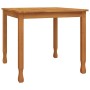 Mesa de comedor de jardín madera maciza de teca 85x85x75 cm de vidaXL, Mesas de jardín - Ref: Foro24-316605, Precio: 122,65 €...