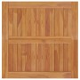 Mesa de comedor de jardín madera maciza de teca 85x85x75 cm de vidaXL, Mesas de jardín - Ref: Foro24-316605, Precio: 122,65 €...