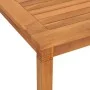 Mesa de comedor de jardín madera maciza de teca 85x85x75 cm de vidaXL, Mesas de jardín - Ref: Foro24-316605, Precio: 121,16 €...