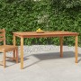 Garten-Esstisch aus massivem Teakholz 150x90x75 cm von vidaXL, Gartentische - Ref: Foro24-316606, Preis: 169,86 €, Rabatt: %