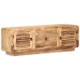 Mueble para TV de madera maciza de mango rugosa 120x30x40 cm de vidaXL, Muebles TV - Ref: Foro24-320460, Precio: 220,67 €, De...