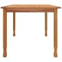 Garden dining table solid teak wood 150x90x75 cm by vidaXL, Garden tables - Ref: Foro24-316606, Price: 167,77 €, Discount: %
