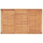 Garden dining table solid teak wood 150x90x75 cm by vidaXL, Garden tables - Ref: Foro24-316606, Price: 169,86 €, Discount: %