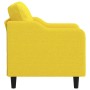Sillón de tela amarillo claro 60 cm en Sofás | Comprar online en Foro24