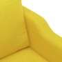 Sillón de tela amarillo claro 60 cm en Sofás | Comprar online en Foro24