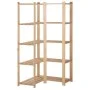 Corner shelf 5 levels solid pine 82.5x82.5x170 cm by vidaXL, Industrial shelving - Ref: Foro24-327323, Price: 112,81 €, Disco...