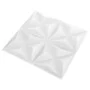 3D wall panels 12 units white origami 3 m² 50x50 cm by vidaXL, Wall covering - Ref: Foro24-340586, Price: 39,48 €, Discount: %