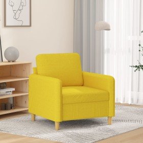 Sillón de tela amarillo claro 60 cm Sillón de tela amarillo claro 60 cm