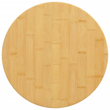 Tischplatte aus Bambus Ø50x4 cm von vidaXL, Tischplatten - Ref: Foro24-352687, Preis: 48,47 €, Rabatt: %