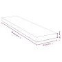 Bambus-Wandregal 80x20x4 cm von vidaXL, Regale und Regale - Ref: Foro24-352734, Preis: 41,58 €, Rabatt: %