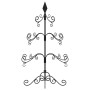Árbol de Navidad para decoración metal negro 90 cm