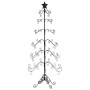 Árbol de Navidad para decoración metal negro 180 cm