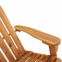 Silla de jardín Adirondack con reposapiés madera maciza acacia en Sillas de jardín | Comprar online en Foro24