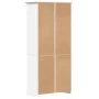 BODO Bücherregal aus massivem weißem Kiefernholz 80x40x172 cm von vidaXL, Bücherregale und Regale - Ref: Foro24-355056, Preis...