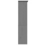 BODO Bücherregal Kiefernholz massiv grau 82x40x173 cm von vidaXL, Bücherregale und Regale - Ref: Foro24-355058, Preis: 188,18...
