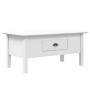 BODO Couchtisch aus massivem weißem Kiefernholz 100x55x45 cm von vidaXL, Couchtisch - Ref: Foro24-355068, Preis: 86,95 €, Rab...